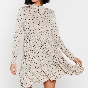Spotted Mini Dress By Nasty Gal